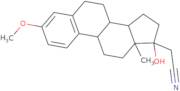 (17Alpha)-17-Hydroxy-3-methoxy-19-norpregna-1,3,5(10)-triene-21-nitrile