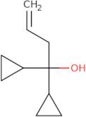 1,1-Dicyclopropylbut-3-en-1-ol