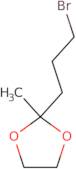 2-(3-Bromopropyl)-2-methyl-1,3-dioxolane