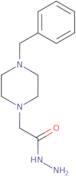 1-Piperazineacetic acid, 4-(phenylmethyl)-, hydrazide