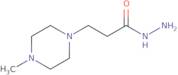 3-(4-Methylpiperazin-1-yl)propanehydrazide