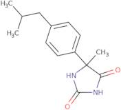 5-Methyl-5-[4-(2-methylpropyl)phenyl]imidazolidine-2,4-dione