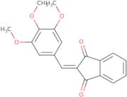 2-((3,4,5-trimethoxyphenyl)methylene)indane-1,3-dione