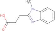 3-(1-Methyl-1H-1,3-benzodiazol-2-yl)propanoic acid