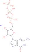 Guanosine 5-tetrahydrogen triphosphate trisodium salt