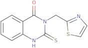 2-Sulfanyl-3-[(1,3-thiazol-2-yl)methyl]-3,4-dihydroquinazolin-4-one