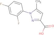 1-(2,4-Difluorophenyl)-5-methyl-1H-pyrazole-3-carboxylic acid