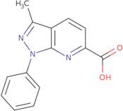 3-Methyl-1-phenyl-1H-pyrazolo[3,4-b]pyridine-6-carboxylic acid