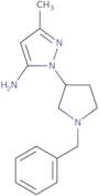 1-(1-Benzylpyrrolidin-3-yl)-3-methyl-1H-pyrazol-5-amine