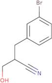 2-[(3-Bromophenyl)methyl]-3-hydroxypropanenitrile