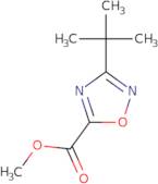 3-tert-Butyl-[1,2,4]oxadiazole-5-carboxylic acid methyl ester