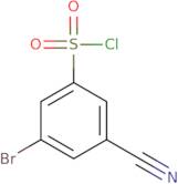 3-Bromo-5-cyanobenzene-1-sulfonyl chloride