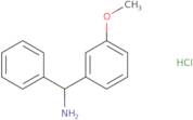 C-(3-Methoxy-phenyl)-C-phenyl-methylaminehydrochloride