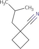 1-(2-Methylpropyl)cyclobutane-1-carbonitrile