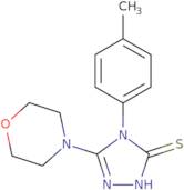 4-(4-Methylphenyl)-5-(morpholin-4-yl)-4H-1,2,4-triazole-3-thiol