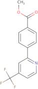 4-(4-Trifluoromethyl-pyridin-2-yl)-benzoic acidmethyl ester