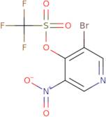 3-Bromo-5-nitropyridin-4-yl trifluoromethanesulfonate