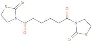 1,6-Bis(2-sulfanylidene-1,3-thiazolidin-3-yl)hexane-1,6-dione