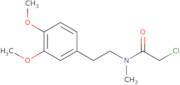 2-Chloro-N-[2-(3,4-dimethoxyphenyl)ethyl]-N-methylacetamide