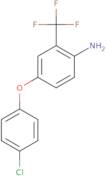 4-(4-Chlorophenoxy)-2-(trifluoromethyl)benzenamine