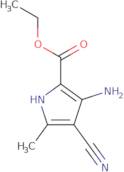 Ethyl 3-amino-4-cyano-5-methyl-1H-pyrrole-2-carboxylate