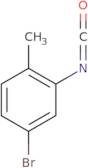 4-Bromo-2-isocyanato-1-methylbenzene