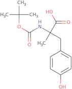 (2S)-2-{[(tert-Butoxy)carbonyl]amino}-3-(4-hydroxyphenyl)-2-methylpropanoic acid