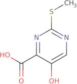 5-Hydroxy-2-methylsulfanyl-pyrimidine-4-carboxylic acid