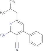 2-Amino-6-isobutyl-4-phenylnicotinonitrile