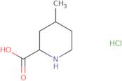 rac-(2R,4R)-4-Methylpiperidine-2-carboxylic acid hydrochloride