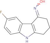 N-(6-Fluoro-2,3,4,9-tetrahydro-1H-carbazol-4-ylidene)hydroxylamine