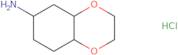 Octahydro-1,4-benzodioxin-6-amine hydrochloride