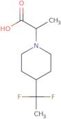 2-(4-(1,1-Difluoroethyl)piperidin-1-yl)propanoic acid