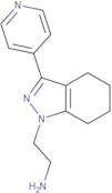 2-(3-(Pyridin-4-yl)-4,5,6,7-tetrahydro-1H-indazol-1-yl)ethan-1-amine