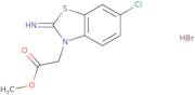 Methyl 2-(6-chloro-2-iminobenzo[D]thiazol-3(2H)-yl)acetate hydrobromide