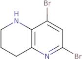 6,8-Dibromo-1,2,3,4-tetrahydro-1,5-naphthyridine