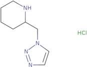 2-(1H-1,2,3-Triazol-1-ylmethyl)piperidine hydrochloride