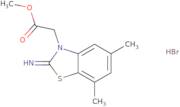 Methyl 2-(2-imino-5,7-dimethylbenzo[D]thiazol-3(2H)-yl)acetate hydrobromide