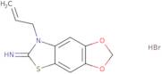 7-Allyl-[1,3]dioxolo[4',5':4,5]benzo[1,2-d]thiazol-6(7H)-imine hydrobromide