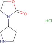 3-(Pyrrolidin-3-yl)oxazolidin-2-one hydrochloride