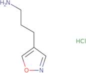 3-(1,2-Oxazol-4-yl)propan-1-amine hydrochloride