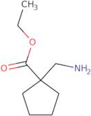 Ethyl 1-(aminomethyl)cyclopentane-1-carboxylate