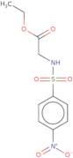 Ethyl 2-[(4-nitrobenzene)sulfonamido]acetate