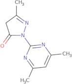 1-(4,6-Dimethylpyrimidin-2-yl)-3-methyl-4,5-dihydro-1H-pyrazol-5-one