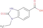 1-Ethyl-2-oxo-2,3-dihydro-1H-1,3-benzodiazole-5-carboxylic acid
