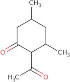 2-Acetyl-3,5-dimethylcyclohexan-1-one