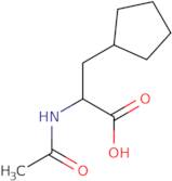 3-Cyclopentyl-2-acetamidopropanoic acid