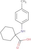 1-(p-Tolylamino)cyclohexanecarboxylic acid