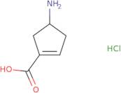 4-Aminocyclopent-1-ene-1-carboxylic acid hydrochloride