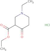 Ethyl 1-ethyl-4-oxo-3-piperidinecarboxylate hydrochloride